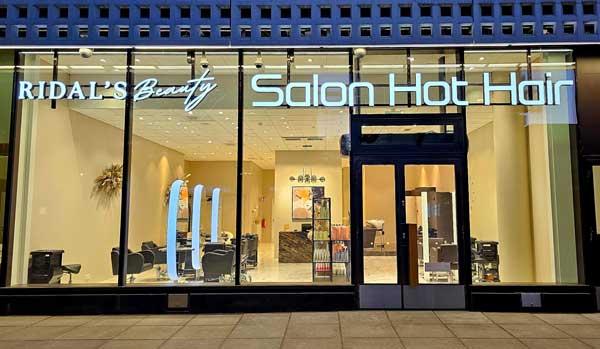 Salon Hot Hair, Kauppakeskus Ainoa, Espoo Tapiola.